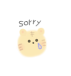 ふわふわなトラさん（個別スタンプ：21）