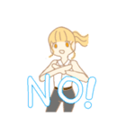 何も考えてなさそうなお姉さんスタンプ（個別スタンプ：3）