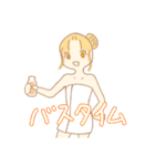何も考えてなさそうなお姉さんスタンプ（個別スタンプ：11）