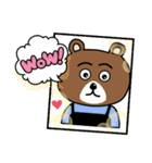 『ゆるネコ』＆『ゆるくま』＆『ゆるピカ』（個別スタンプ：4）