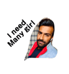 my name is akshay（個別スタンプ：8）