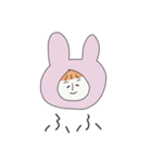 どくはくうさこ（個別スタンプ：3）