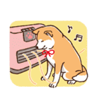 冬のあきたわんこ〈赤毛〉①（個別スタンプ：6）