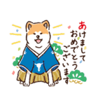 冬のあきたわんこ〈赤毛〉①（個別スタンプ：9）