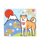 冬のあきたわんこ〈赤毛〉①（個別スタンプ：15）
