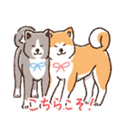 冬のあきたわんこ〈赤毛〉①（個別スタンプ：16）