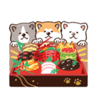 冬のあきたわんこ〈赤毛〉①（個別スタンプ：19）