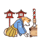 冬のあきたわんこ〈赤毛〉①（個別スタンプ：20）