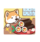 冬のあきたわんこ〈赤毛〉①（個別スタンプ：39）