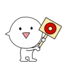 かわいい吹き出しキャラクター（個別スタンプ：7）