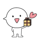 かわいい吹き出しキャラクター（個別スタンプ：9）