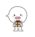 かわいい吹き出しキャラクター（個別スタンプ：10）