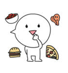 かわいい吹き出しキャラクター（個別スタンプ：17）