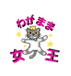 うちに出入りする野良猫たちの毎日（個別スタンプ：5）