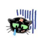 うちに出入りする野良猫たちの毎日（個別スタンプ：18）