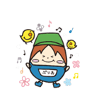 ぷりお君のたまごコロコロスタンプ（個別スタンプ：5）