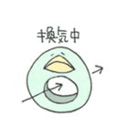 ゆるハッピーで毎日ごきげん黒＆けろ（個別スタンプ：7）