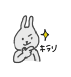 Handwritten Rabbits（個別スタンプ：3）