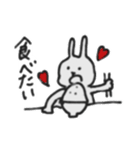 Handwritten Rabbits（個別スタンプ：5）