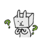 Handwritten Rabbits（個別スタンプ：7）