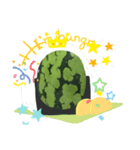 取りたて美味しい！スイカスタンプ（個別スタンプ：14）