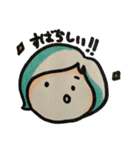 ベリーショートカットちゃん（個別スタンプ：2）