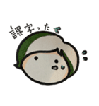 ベリーショートカットちゃん（個別スタンプ：3）