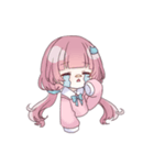 ぱっつんゆるガール（個別スタンプ：6）