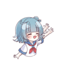 ぱっつんゆるガール（個別スタンプ：12）