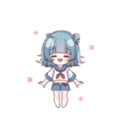 ぱっつんゆるガール（個別スタンプ：13）