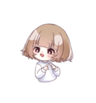 ぱっつんゆるガール（個別スタンプ：23）