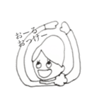 コロナ禍のCAスタンプ（個別スタンプ：3）