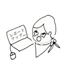 コロナ禍のCAスタンプ（個別スタンプ：4）