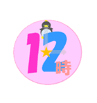 ペン太と時間(1時～24時)（個別スタンプ：12）