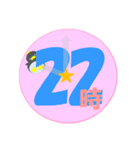 ペン太と時間(1時～24時)（個別スタンプ：22）