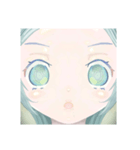 どアップ少女！（個別スタンプ：1）