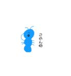 ちいさなどうぶつえん(黒)（個別スタンプ：4）