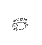 ちいさなどうぶつえん(黒)（個別スタンプ：15）