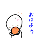 白玉団子くん（個別スタンプ：3）