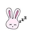 Pink Bunny.（個別スタンプ：5）