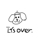 こんな犬でも生きている（個別スタンプ：8）