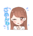 ユズキの可愛いゆるふわスタンプ（個別スタンプ：6）