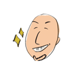 坊主の表情 KIN's FACE（個別スタンプ：2）