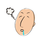 坊主の表情 KIN's FACE（個別スタンプ：4）