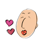 坊主の表情 KIN's FACE（個別スタンプ：5）