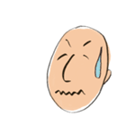 坊主の表情 KIN's FACE（個別スタンプ：8）