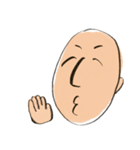 坊主の表情 KIN's FACE（個別スタンプ：16）