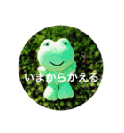 かえると帰ろ♪（個別スタンプ：4）