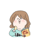 ぐーたら女の日常（個別スタンプ：5）