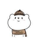 くまさん しろ3（個別スタンプ：13）